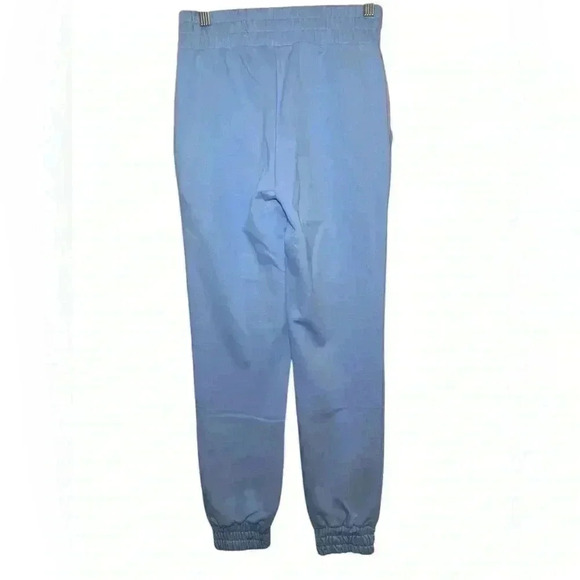 Nocturne Blue QR Code Jogger Pants XS NWT Cotton High Rise Sweatpants - Picture 3 of 7